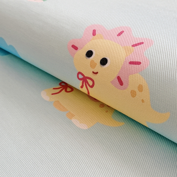 91家纺网 家纺一手货源 找家纺 萌宝家纺 2026新款A类儿童冰丝席900D加厚加密冰藤软席幼儿园席子 可爱恐龙-蓝色