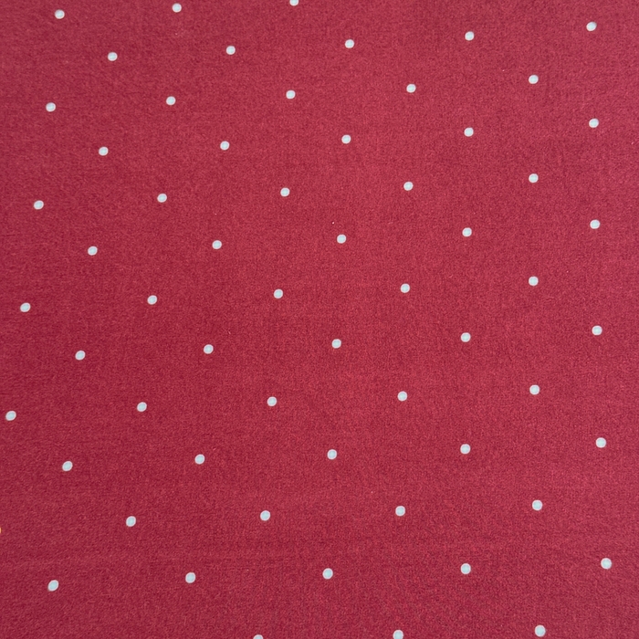 91家纺网 家纺一手货源 找家纺 爱多多家居 2026春夏新花边款水洗古棉单床裙 单床单 床裙-酒红波点