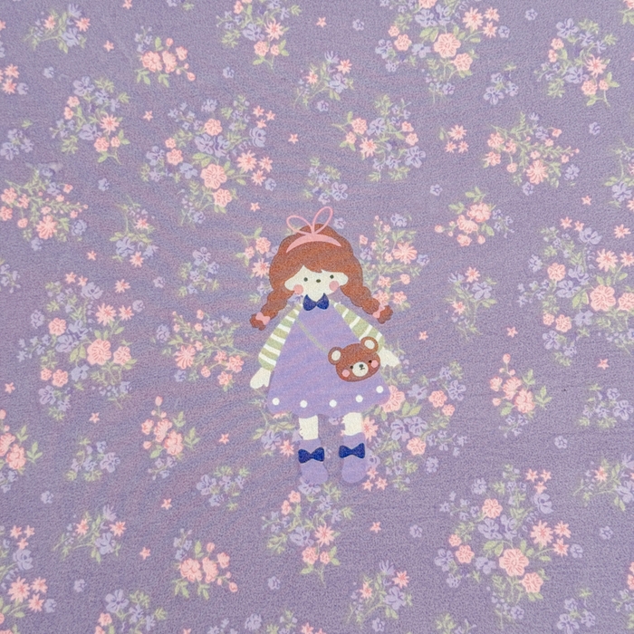 91家纺网 家纺一手货源 找家纺 爱多多家居 2026春夏新花边款水洗古棉单床裙 单床单 床裙-伊甸花梦