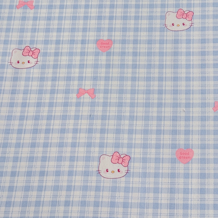 91家纺网 家纺一手货源 找家纺 爱多多家居 2026春夏新花边款水洗古棉单床裙 单床单 床裙-云格粉结