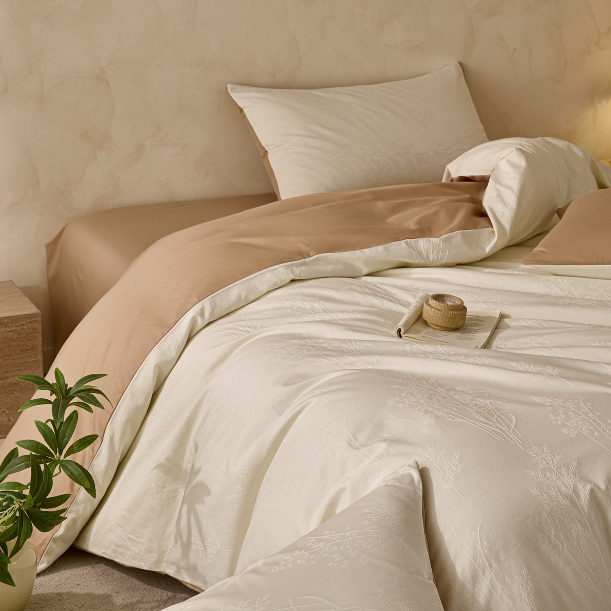 91家纺网 家纺一手货源 找家纺 （总）雯雨家纺 2026新款全棉60s全棉提花四件套