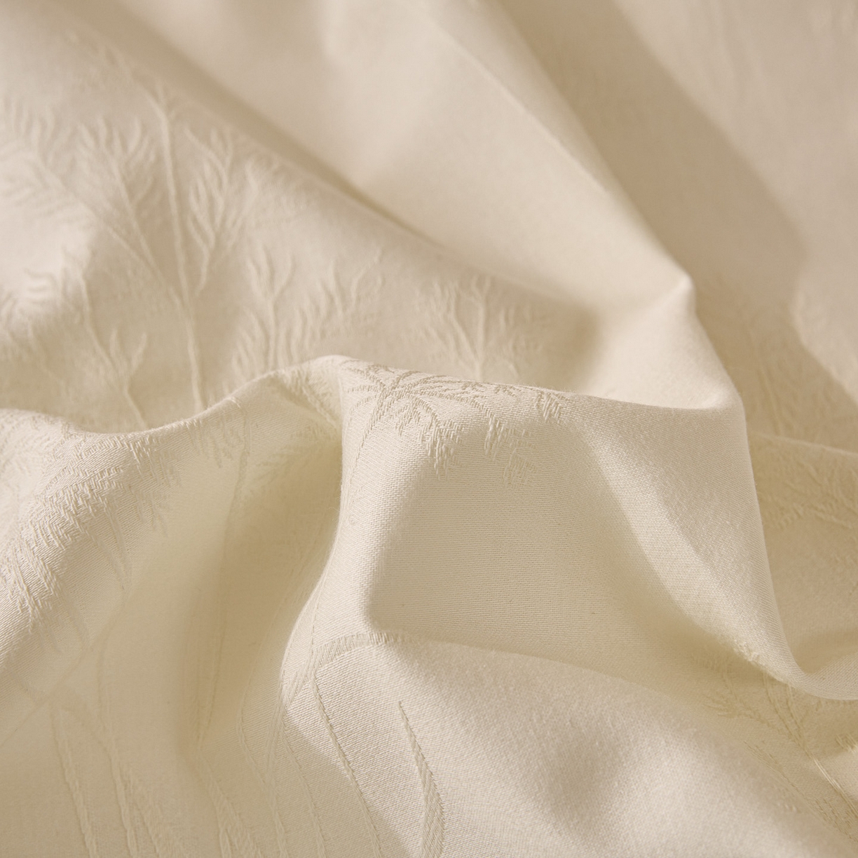 91家纺网 家纺一手货源 找家纺 雯雨家纺 2026新款全棉60s全棉提花四件套 发财树