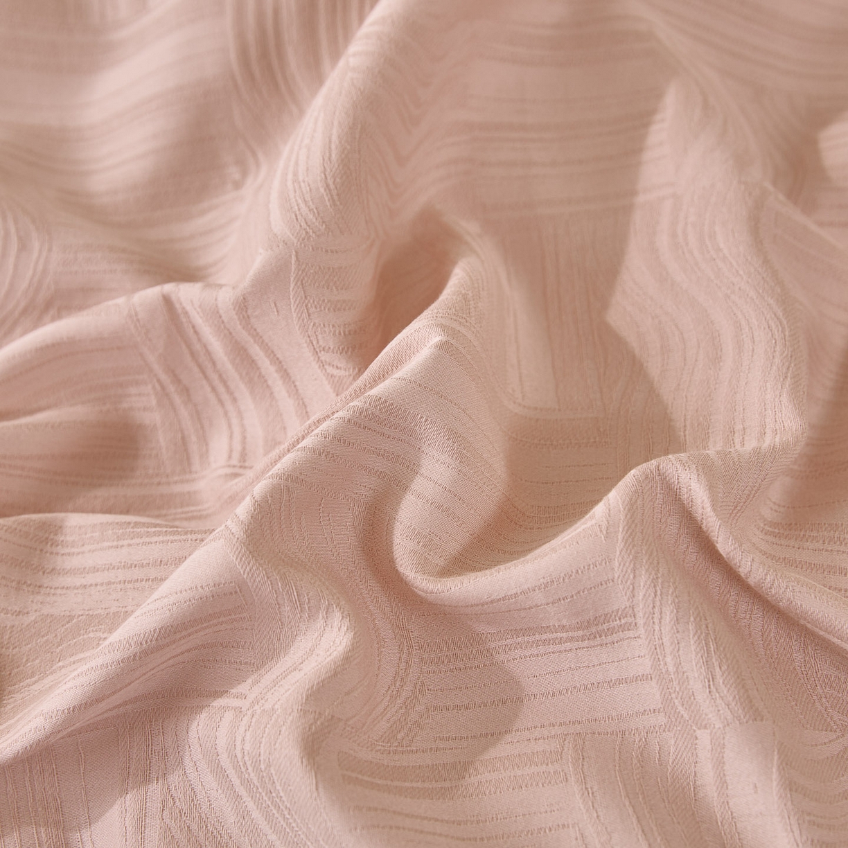 91家纺网 家纺一手货源 找家纺 雯雨家纺 2026新款全棉60s全棉提花四件套 素恒肌理