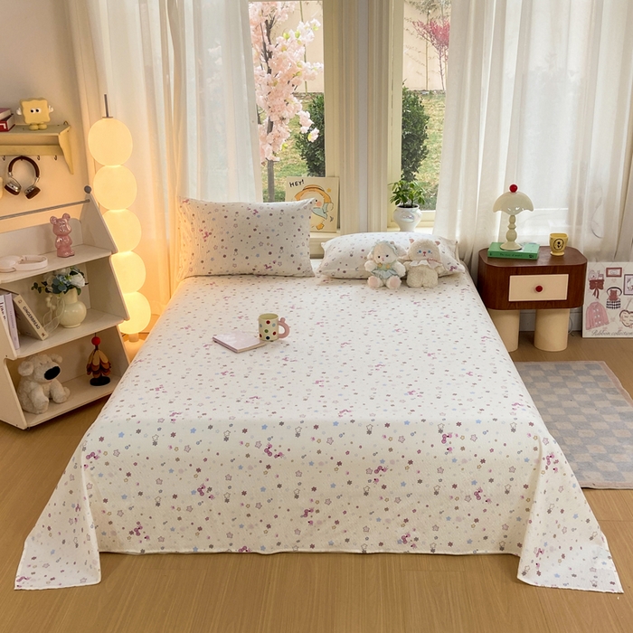 赛琳 2026新款泡芙纱床单系列单床单床单单件（有买家秀） 躲猫猫