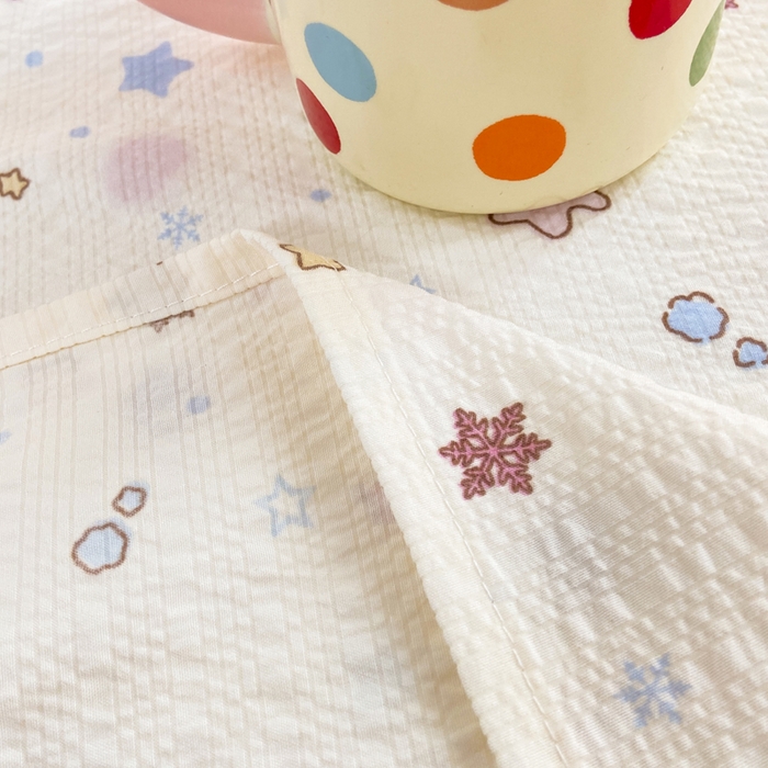 91家纺网 家纺一手货源 找家纺 赛琳 2026新款泡芙纱床单系列单床单床单单件（有买家秀） 躲猫猫