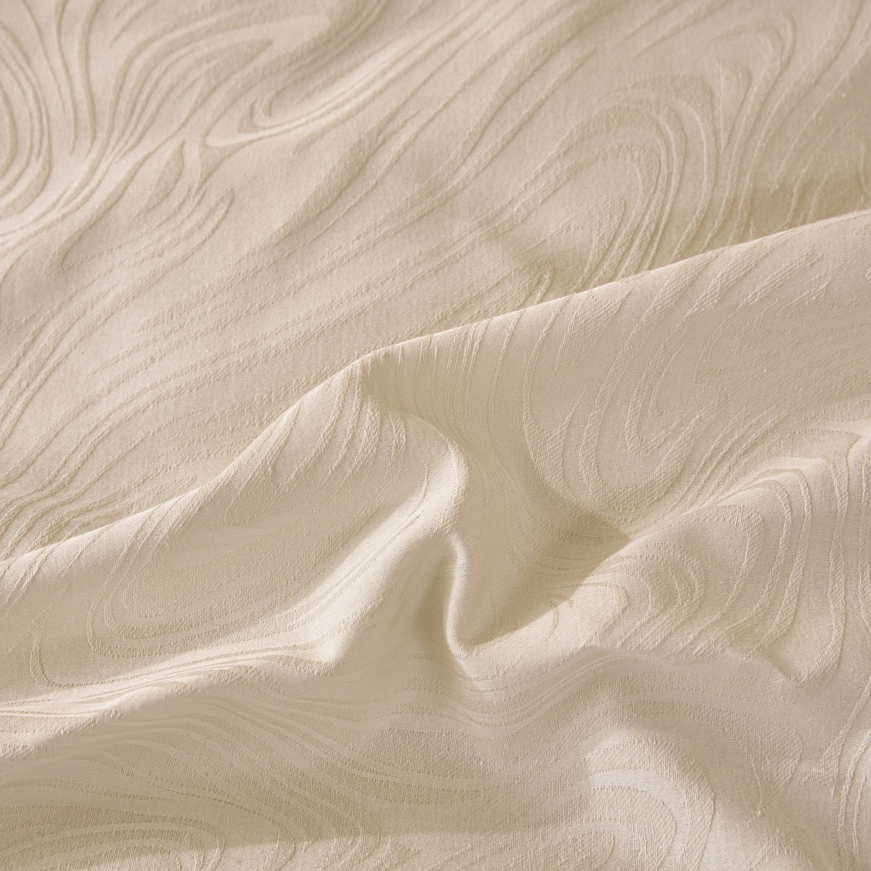 91家纺网 家纺一手货源 找家纺 雯雨家纺 2026新款全棉60s全棉提花四件套 云砂流纹