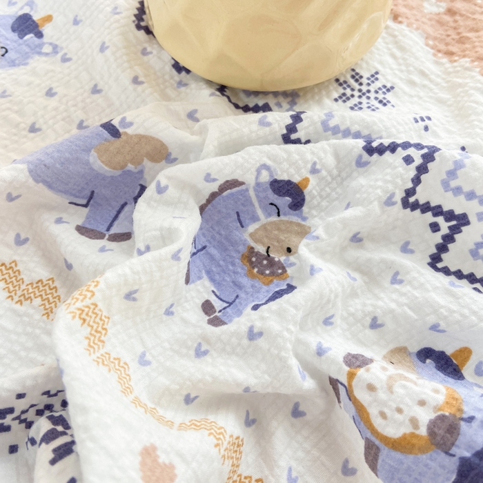 91家纺网 家纺一手货源 找家纺 赛琳 2026新款泡芙纱床单系列单床单床单单件（有买家秀） 费尔岛木马