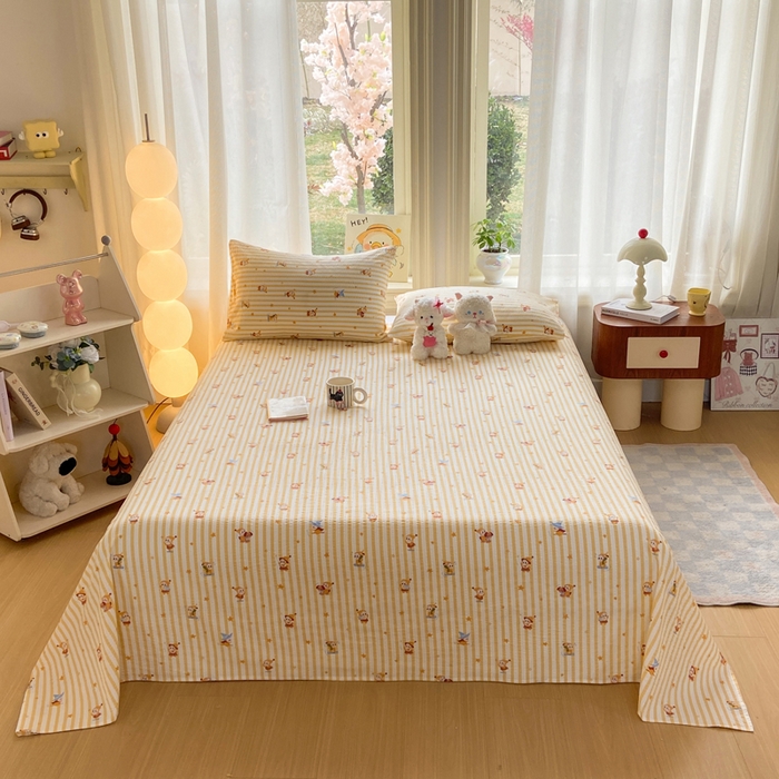 赛琳 2026新款泡芙纱床单系列单床单床单单件（有买家秀） 魔法星星