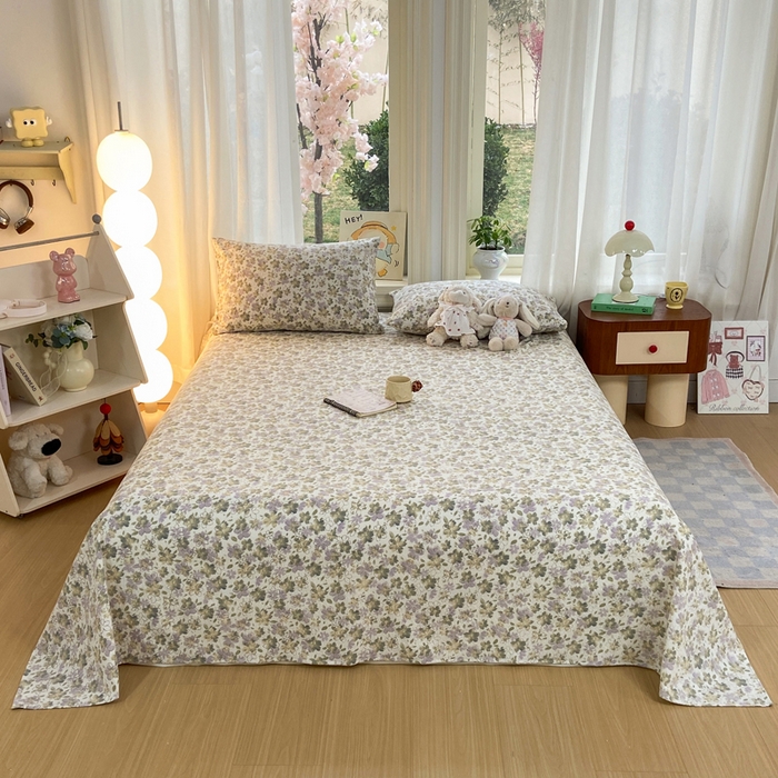 赛琳 2026新款泡芙纱床单系列单床单床单单件（有买家秀） 茉莉雨