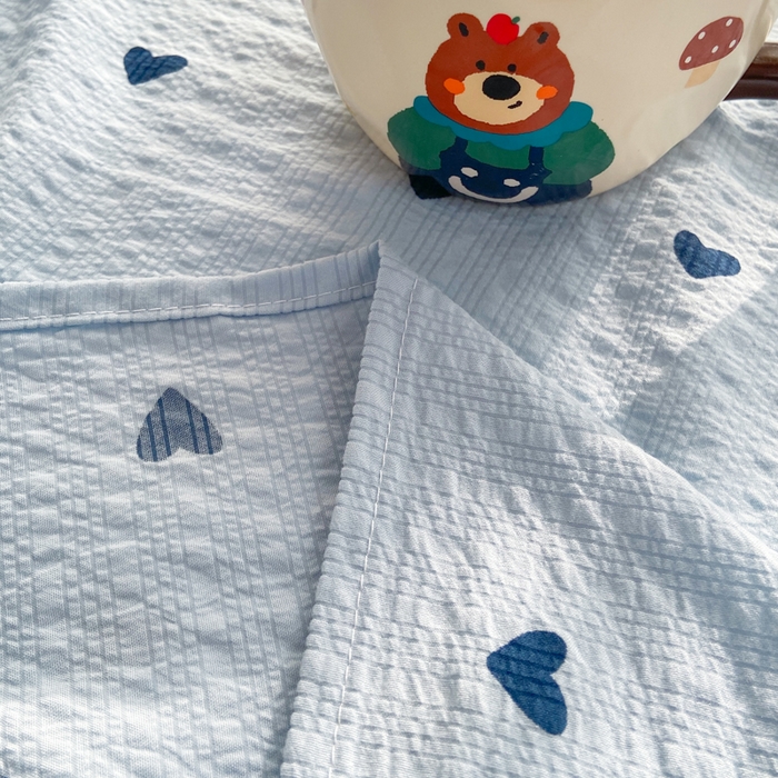 91家纺网 家纺一手货源 找家纺 赛琳 2026新款泡芙纱床单系列单床单床单单件（有买家秀） 甜心兰絮