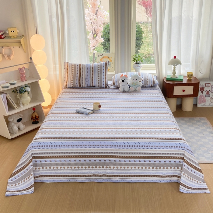 赛琳 2026新款泡芙纱床单系列单床单床单单件（有买家秀） 小鹿织棉