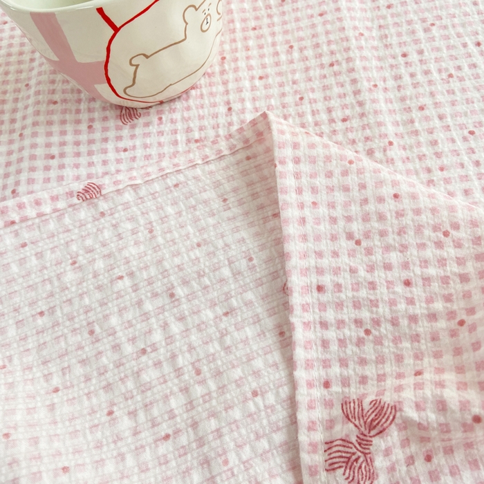 91家纺网 家纺一手货源 找家纺 赛琳 2026新款泡芙纱床单系列单床单床单单件（有买家秀） 予诗粉