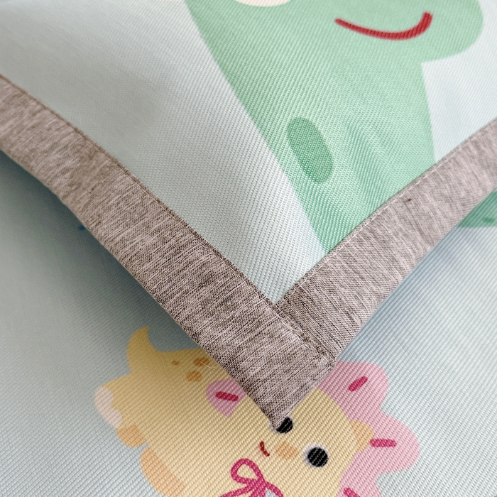 91家纺网 家纺一手货源 找家纺 （总）萌宝家纺  2026新款900D加密儿童冰丝枕套夏季A类冰藤枕头