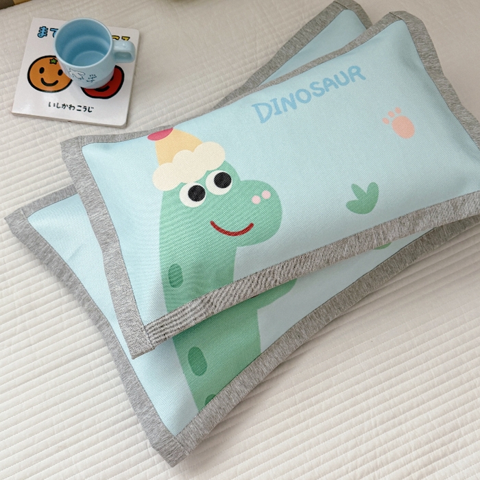 91家纺网 家纺一手货源 找家纺 （总）萌宝家纺  2026新款900D加密儿童冰丝枕套夏季A类冰藤枕头