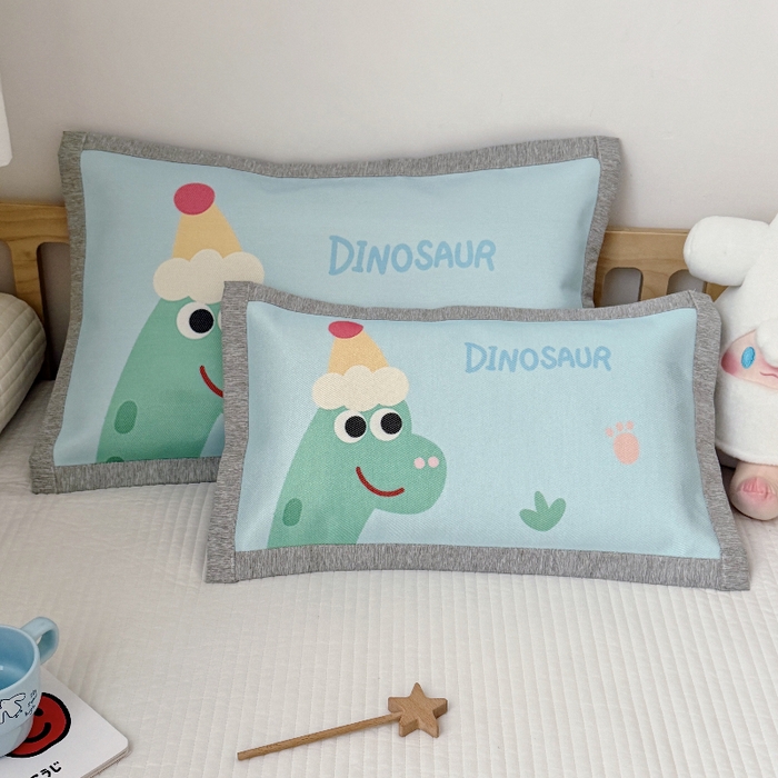 （总）萌宝家纺  2026新款900D加密儿童冰丝枕套夏季A类冰藤枕头