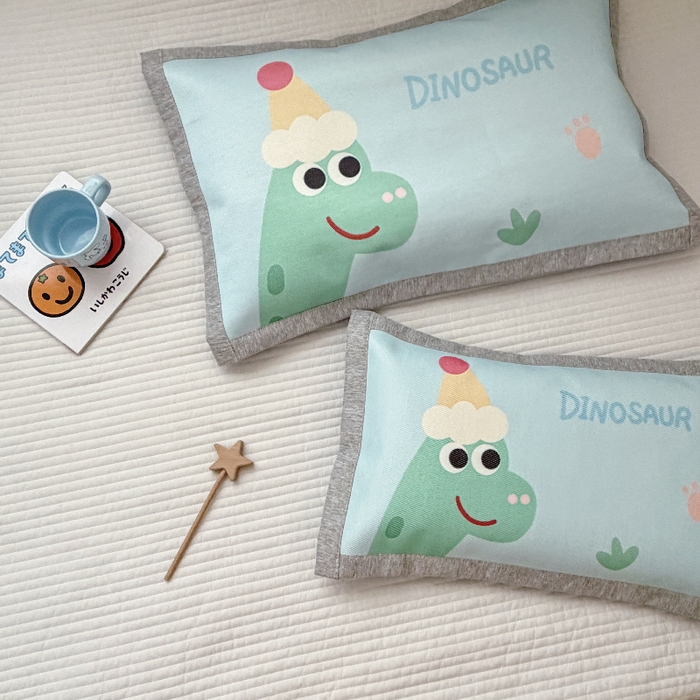 91家纺网 家纺一手货源 找家纺 （总）萌宝家纺  2026新款900D加密儿童冰丝枕套夏季A类冰藤枕头