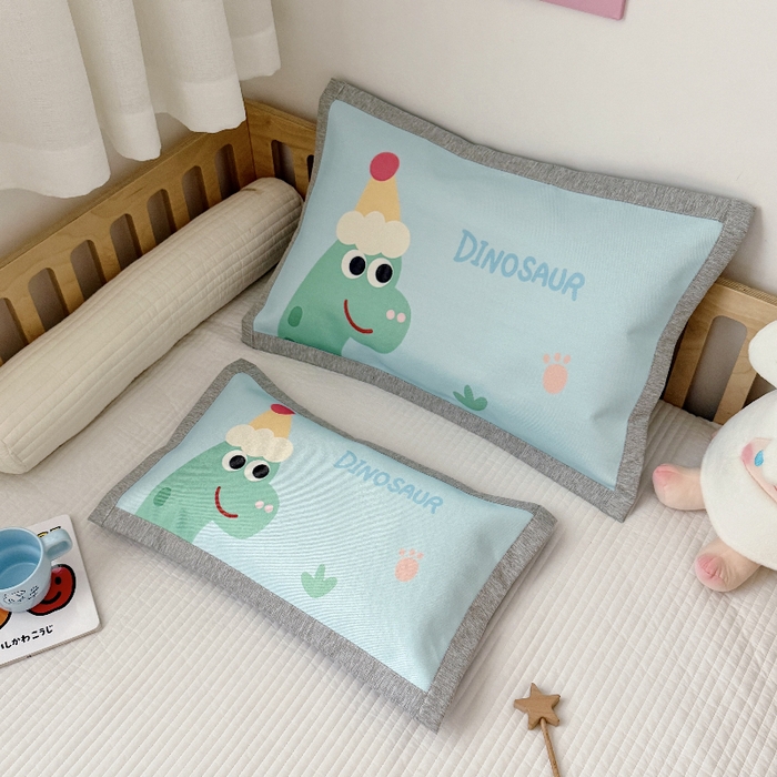 91家纺网 家纺一手货源 找家纺 （总）萌宝家纺  2026新款900D加密儿童冰丝枕套夏季A类冰藤枕头