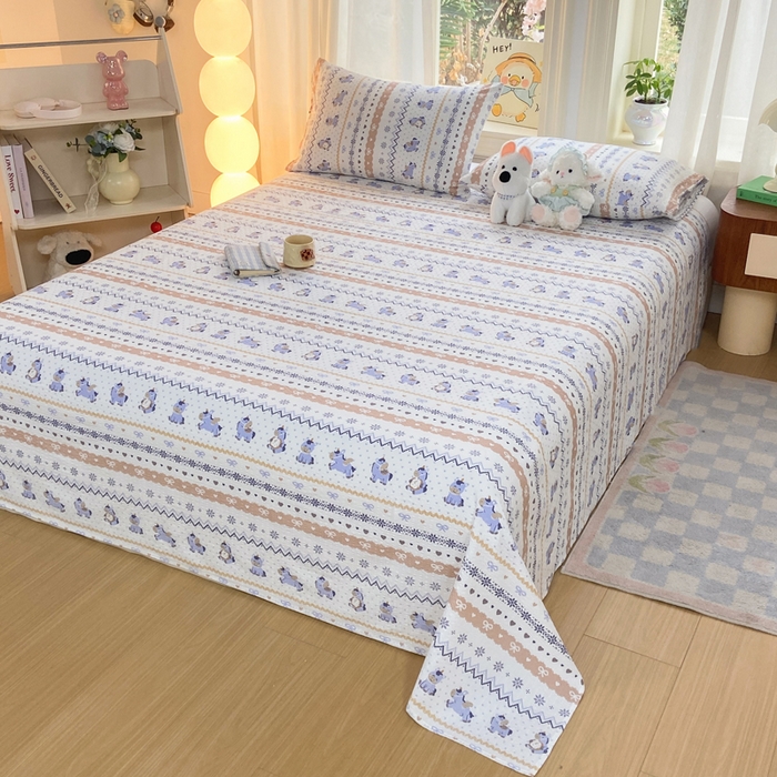 91家纺网 家纺一手货源 找家纺 （总）赛琳 2026新款泡芙纱床单系列单床单床单单件（有买家秀）