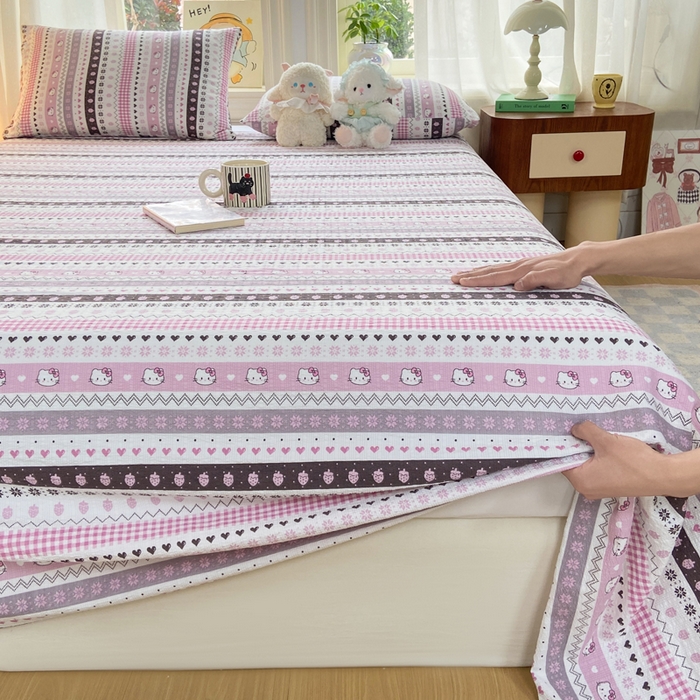 91家纺网 家纺一手货源 找家纺 （总）赛琳 2026新款泡芙纱床单系列单床单床单单件（有买家秀）