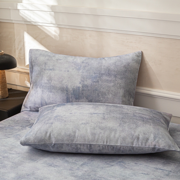 91家纺网 家纺一手货源 找家纺 （总）爱彼家纺 2026新款A类纯棉提花老粗布床笠单件床笠三件套提花床笠-系列一