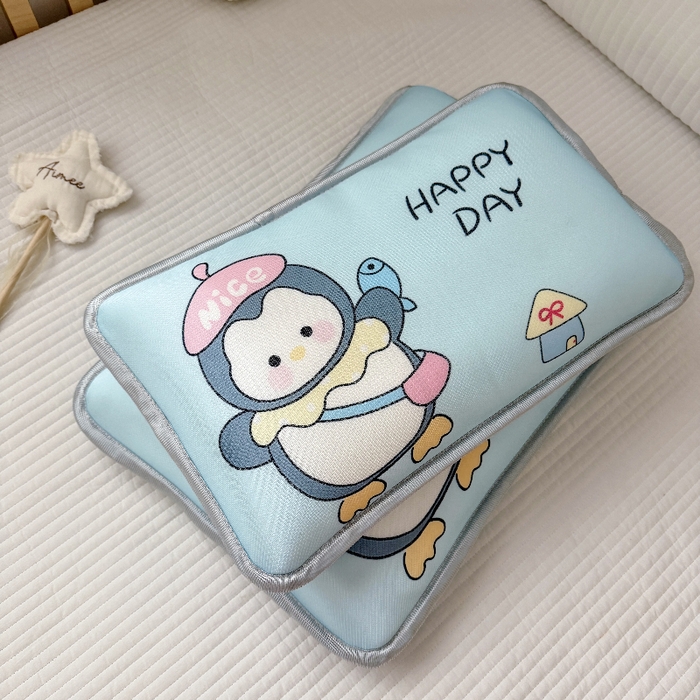 91家纺网 家纺一手货源 找家纺 （总）萌宝家纺  2026新款夏季凉感儿童冰丝枕套双面冰藤枕(新增花型）