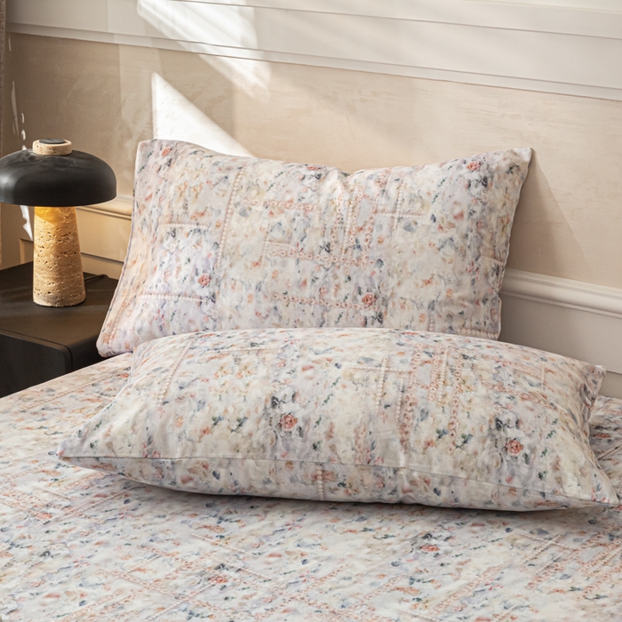 91家纺网 家纺一手货源 找家纺 爱彼家纺 2026新款A类纯棉提花老粗布床笠单件床笠三件套提花床笠-系列一 全棉提花-011花格蓝筏