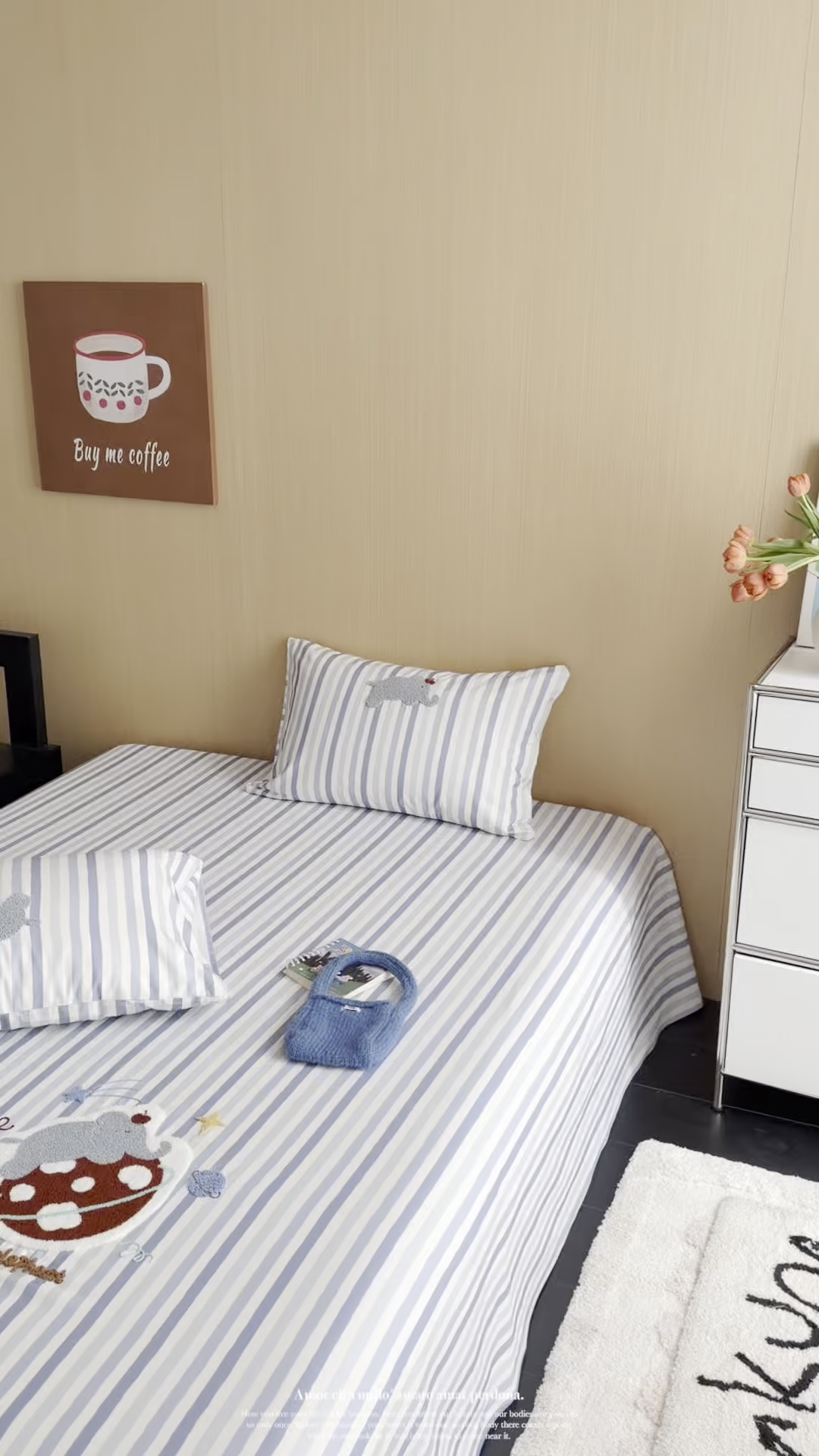 91家纺网 家纺一手货源 找家纺 暖生活 2026春夏新款A类全棉纯棉老粗布床单三件套床单单件 老粗布-星球象