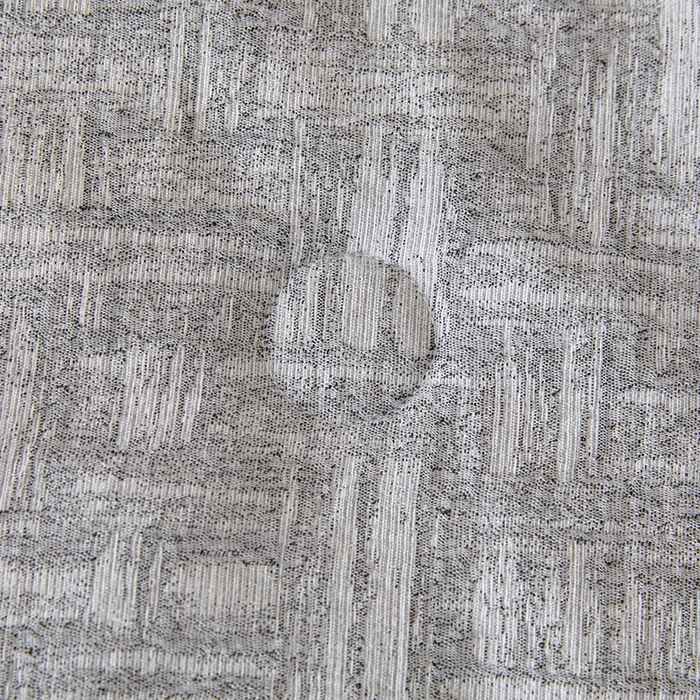 91家纺网 家纺一手货源 找家纺 一加一 2026新款全棉纯棉三层纱色织提花大豆夏被四件套-云棉肌理 凯斯悦-灰