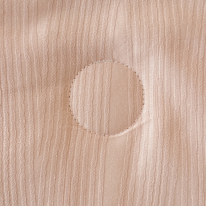 91家纺网 家纺一手货源 找家纺 一加一 2026新款全棉纯棉三层纱色织提花大豆夏被四件套-云棉肌理 佐冉（粉金）