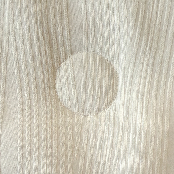 91家纺网 家纺一手货源 找家纺 一加一 2026新款全棉纯棉三层纱色织提花大豆夏被四件套-云棉肌理 佐冉（米白）