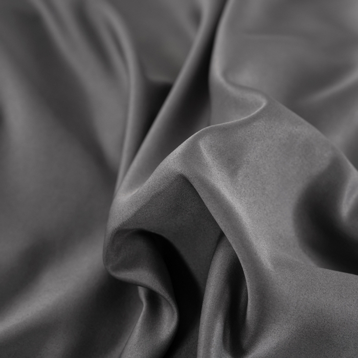 91家纺网 家纺一手货源 找家纺 畅畅家纺 2026新款水洗天丝纯色刺绣四件套床品套件 初夏灰