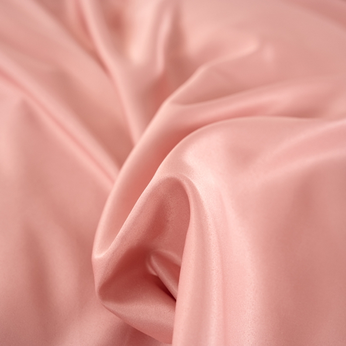 91家纺网 家纺一手货源 找家纺 畅畅家纺 2026新款水洗天丝纯色刺绣四件套床品套件 盛夏浅豆沙