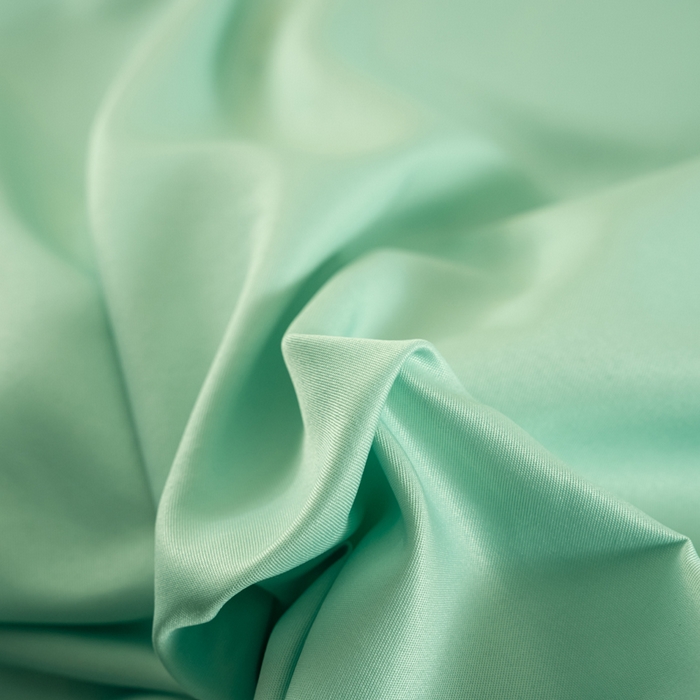 91家纺网 家纺一手货源 找家纺 畅畅家纺 2026新款水洗天丝纯色刺绣四件套床品套件 盛夏浅绿