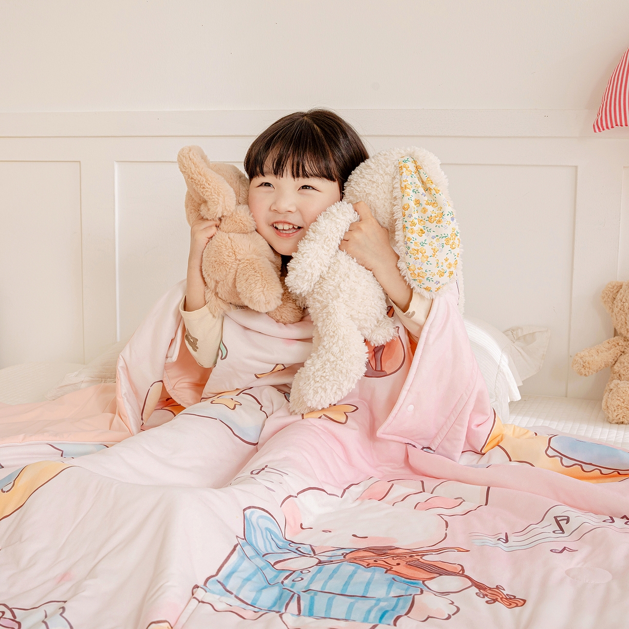 91家纺网 家纺一手货源 找家纺 （总）十九色 2026新款数码大版锦氨凉感防踢被拥抱被夏凉被夏被空调被