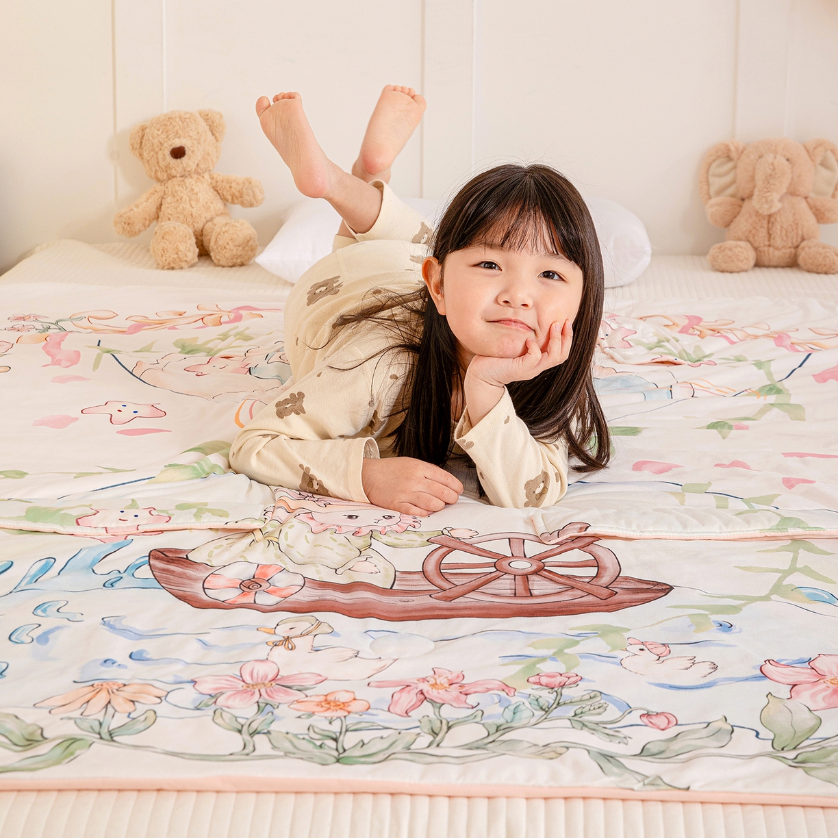 91家纺网 家纺一手货源 找家纺 十九色 2026新款数码大版锦氨凉感防踢被拥抱被夏凉被夏被空调被 流沙寄梦