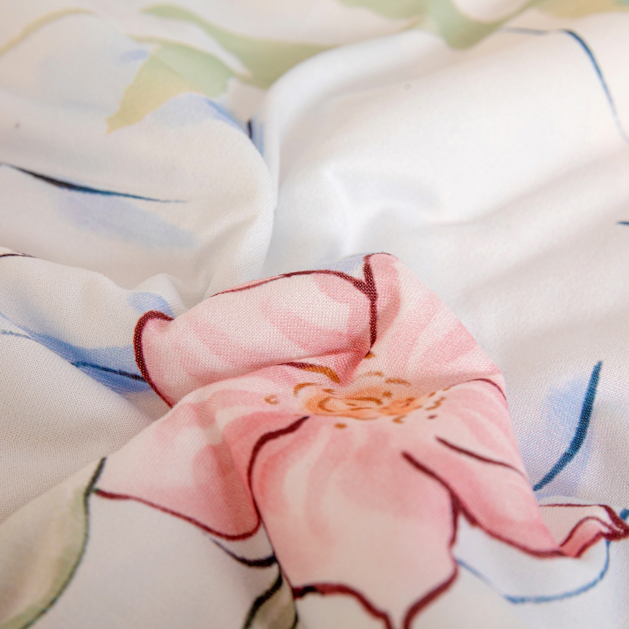 91家纺网 家纺一手货源 找家纺 十九色 2026新款数码大版锦氨凉感防踢被拥抱被夏凉被夏被空调被 流沙寄梦