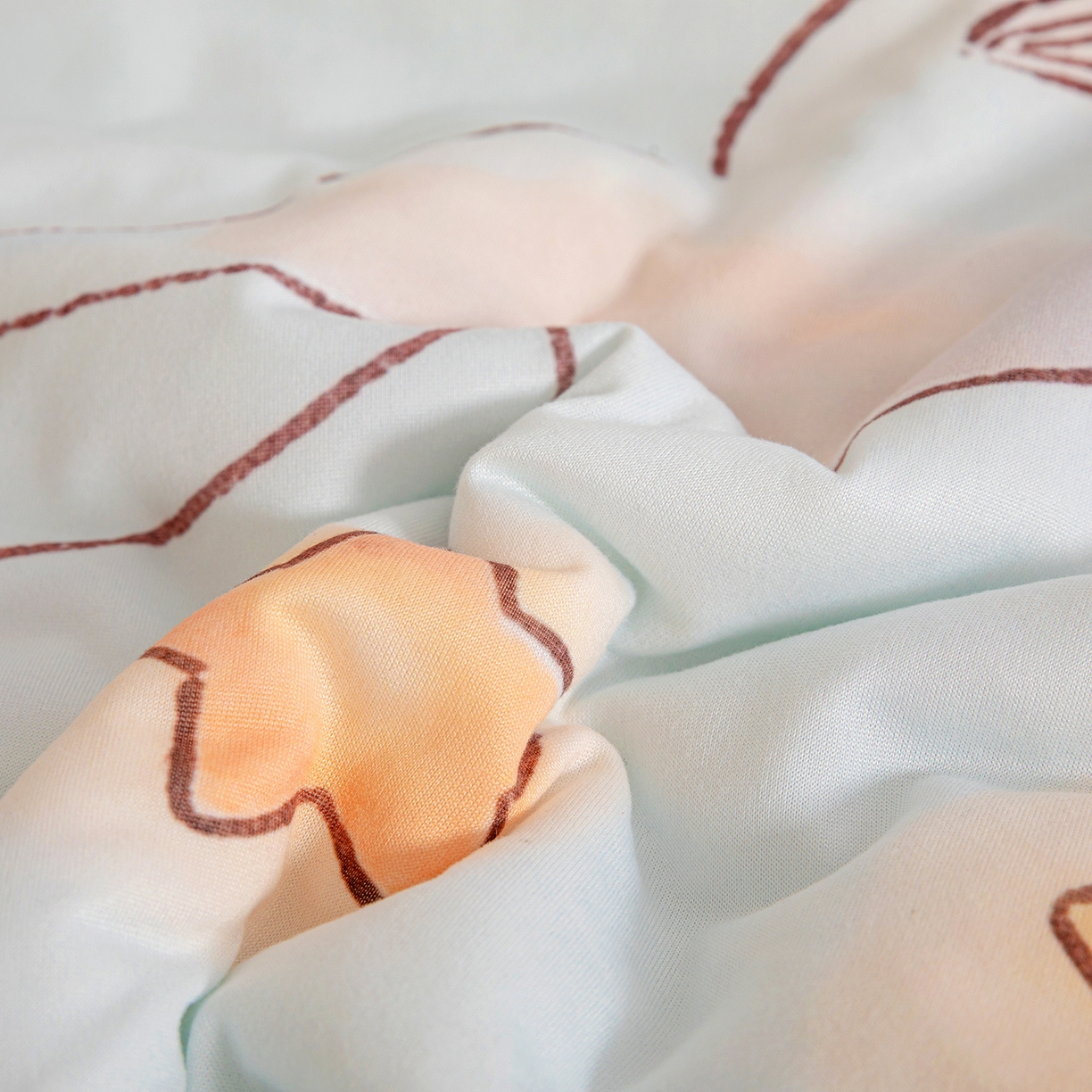 91家纺网 家纺一手货源 找家纺 十九色 2026新款数码大版锦氨凉感防踢被拥抱被夏凉被夏被空调被 天空之城