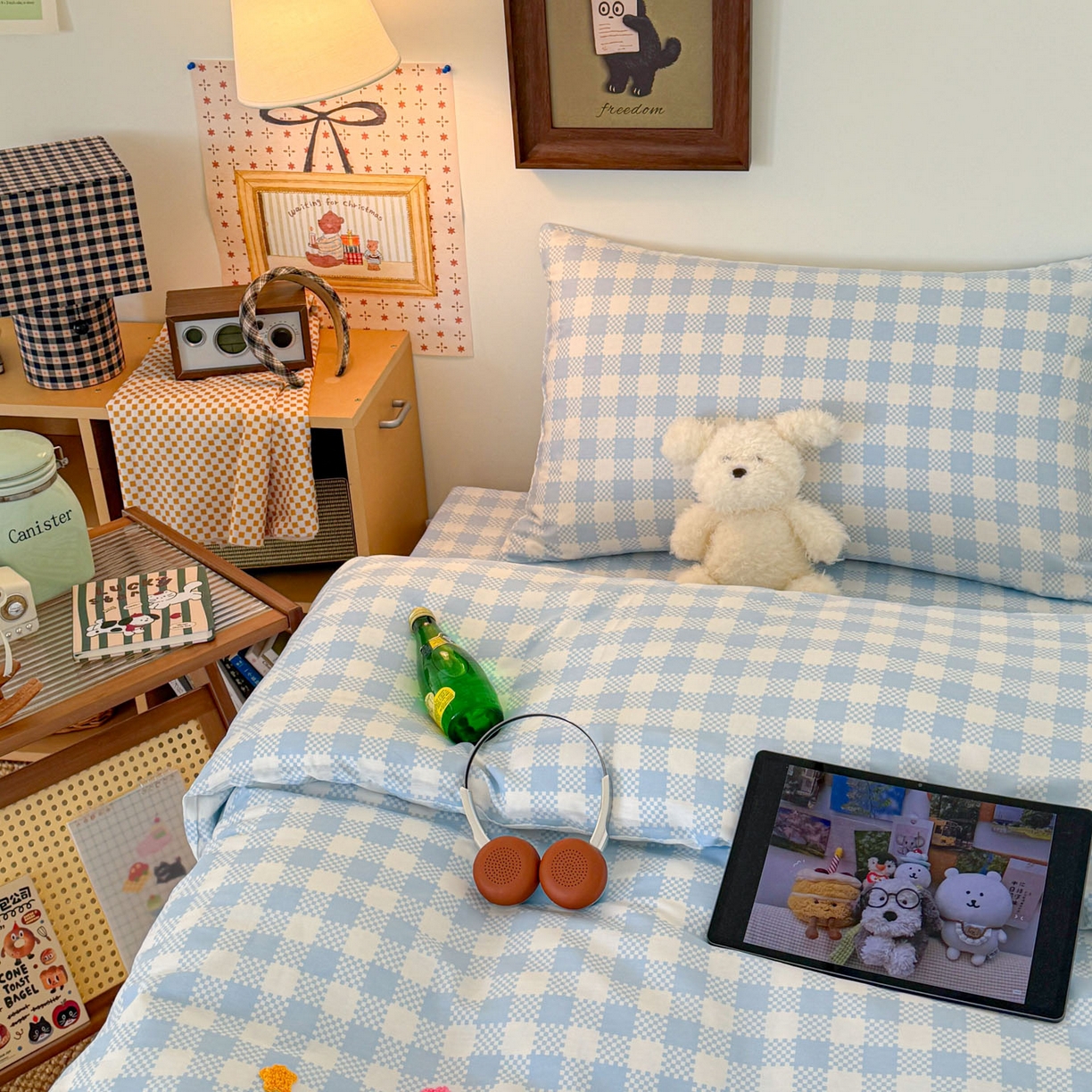 91家纺网 家纺一手货源 找家纺 （总）倾慕家纺 2026新款学生纯棉毛巾绣四件套