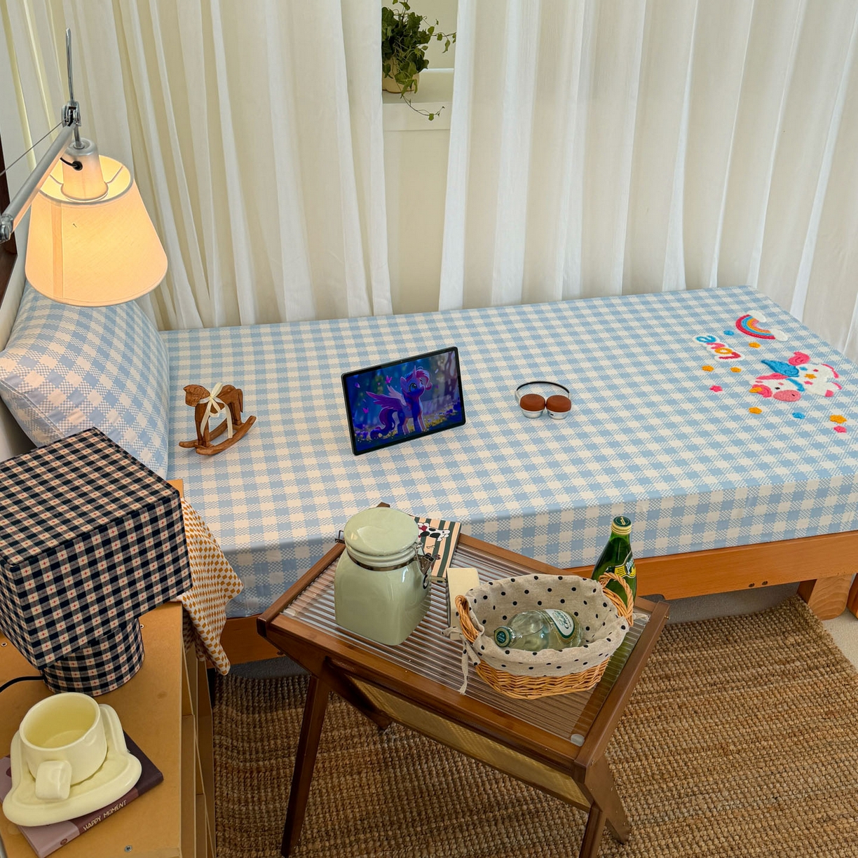 91家纺网 家纺一手货源 找家纺 （总）倾慕家纺 2026新款学生纯棉毛巾绣单床笠