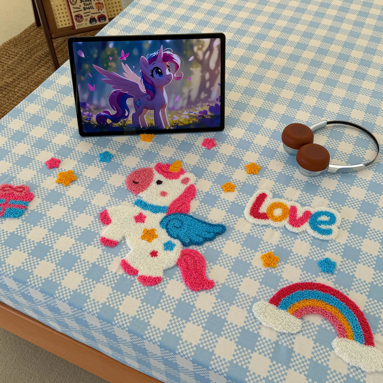 91家纺网 家纺一手货源 找家纺 （总）倾慕家纺 2026新款学生纯棉毛巾绣单床笠