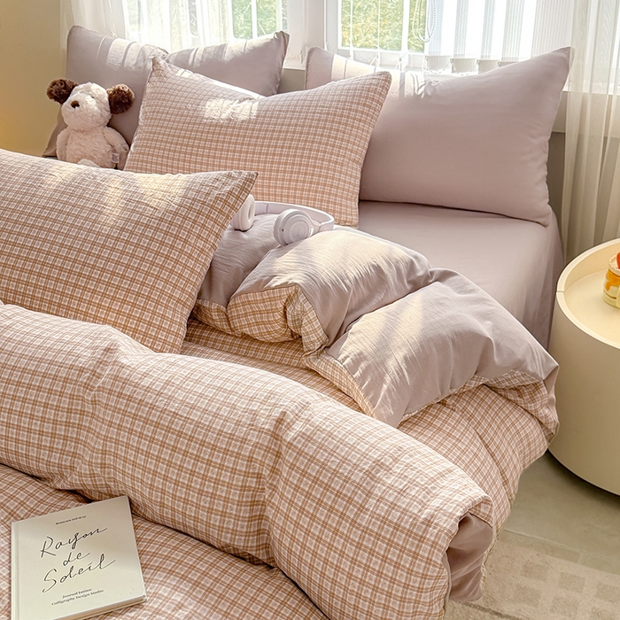 91家纺网 家纺一手货源 找家纺 （总）网客家纺 2026新款软糯云朵棉水洗棉四件套