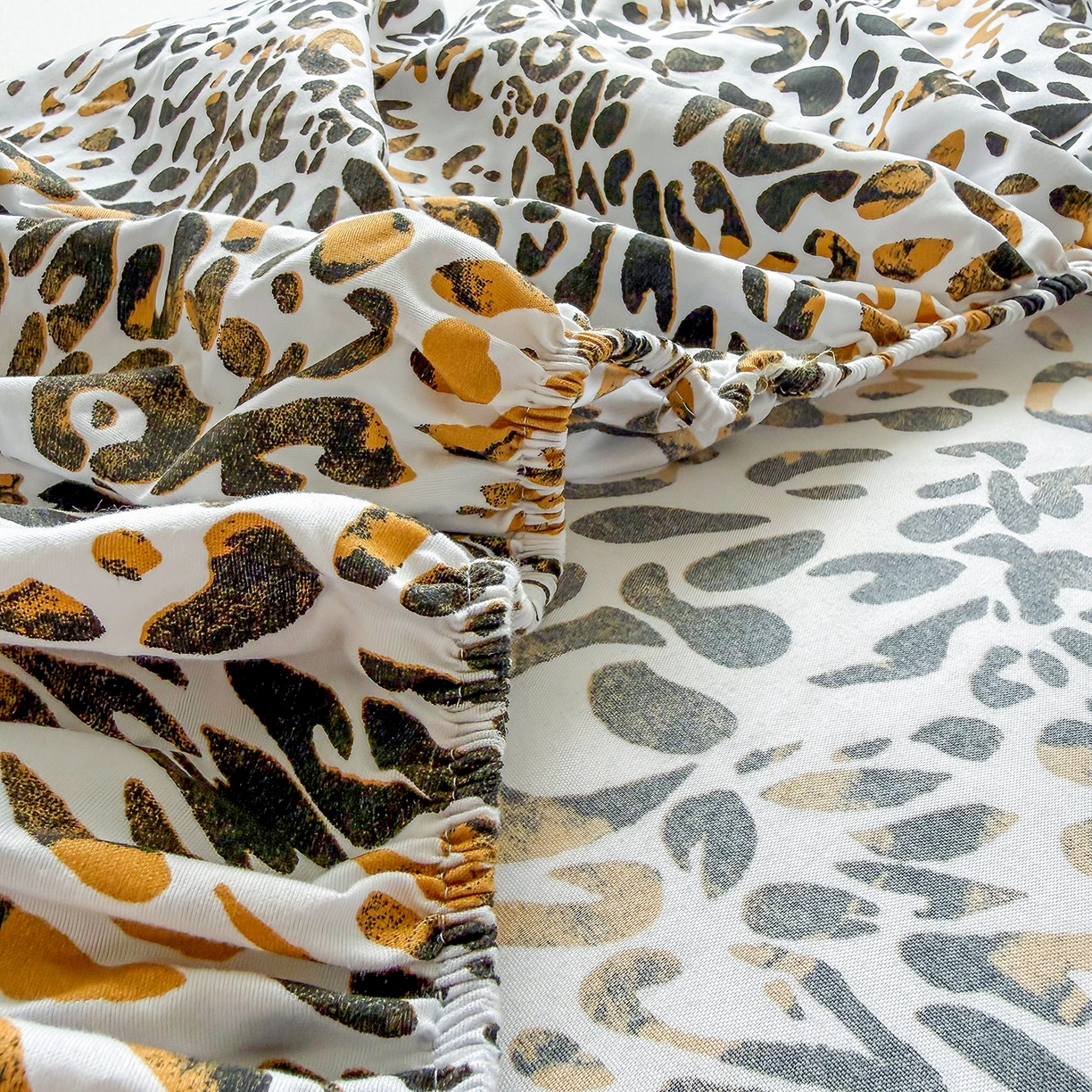 91家纺网 家纺一手货源 找家纺 梵巢家纺 芦荟棉床笠单床笠，外贸跨境单床笠磨毛床笠印花床笠床笠三件套 虎虎生威