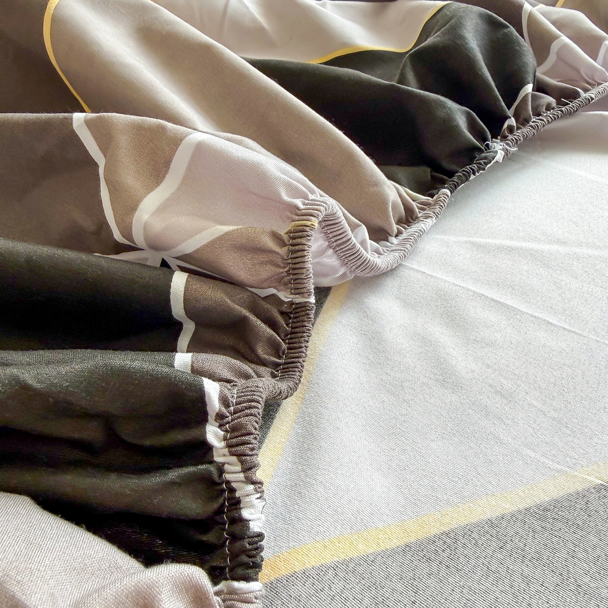 91家纺网 家纺一手货源 找家纺 梵巢家纺 芦荟棉床笠单床笠，外贸跨境单床笠磨毛床笠印花床笠床笠三件套 钻石格