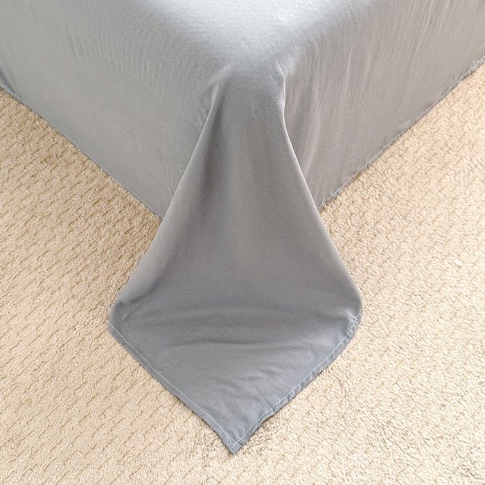 91家纺网 家纺一手货源 找家纺 网客家纺 2026新款软糯云朵棉水洗棉四件套 暮光