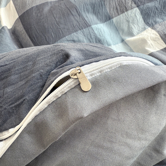 91家纺网 家纺一手货源 找家纺 网客家纺 2026新款软糯云朵棉水洗棉四件套 浅巷时光