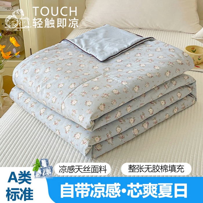 91家纺网 家纺一手货源 找家纺 （总）宜梦家居 2026新款A类凉感天丝夏被夏凉被空调被