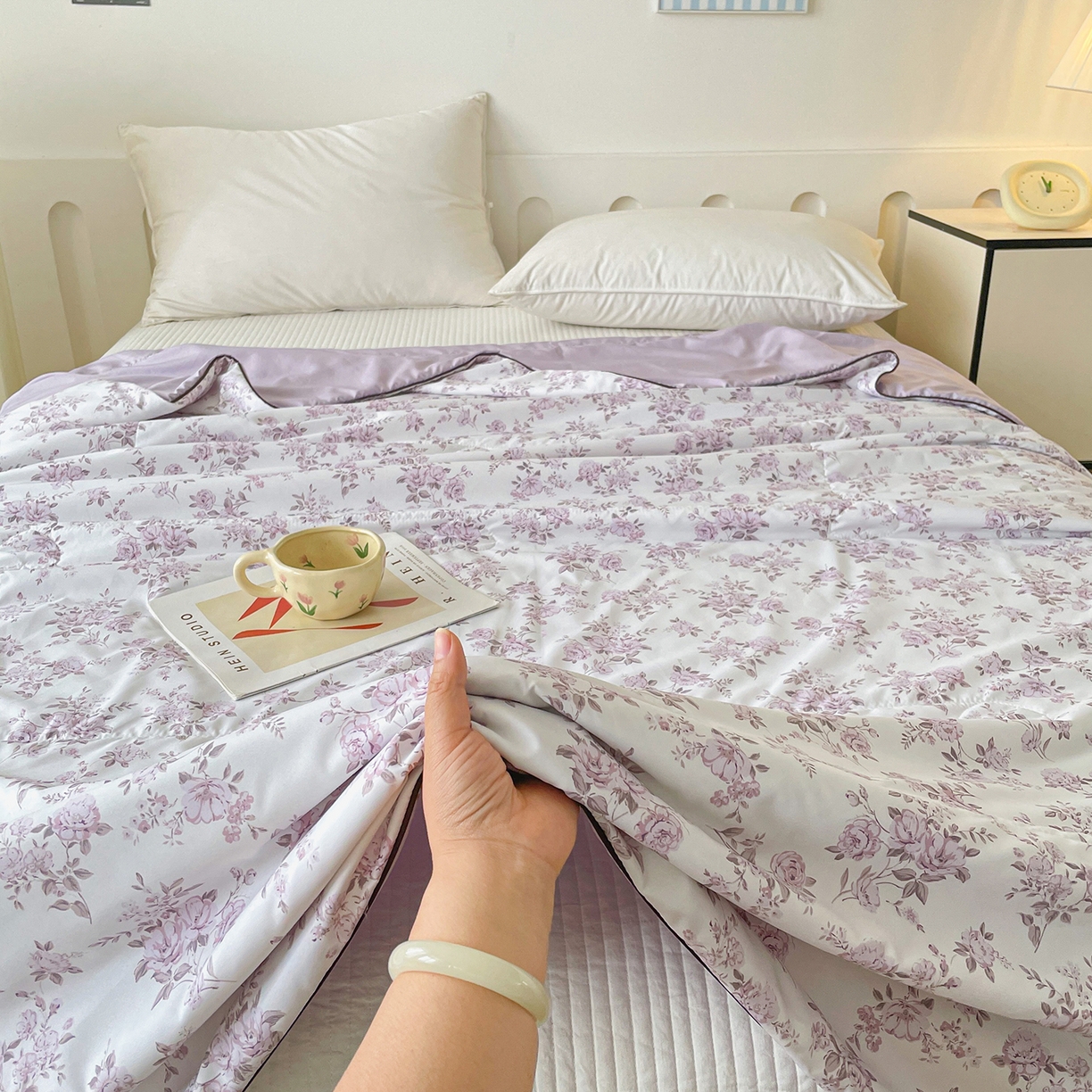 91家纺网 家纺一手货源 找家纺 （总）宜梦家居 2026新款A类凉感天丝夏被夏凉被空调被