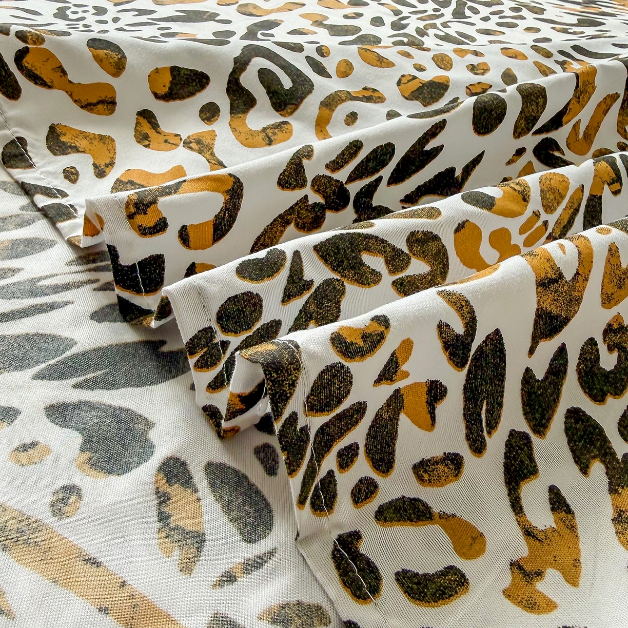 91家纺网 家纺一手货源 找家纺 梵巢家纺 2026新款加厚芦荟棉床单磨毛化纤床单 虎虎生威