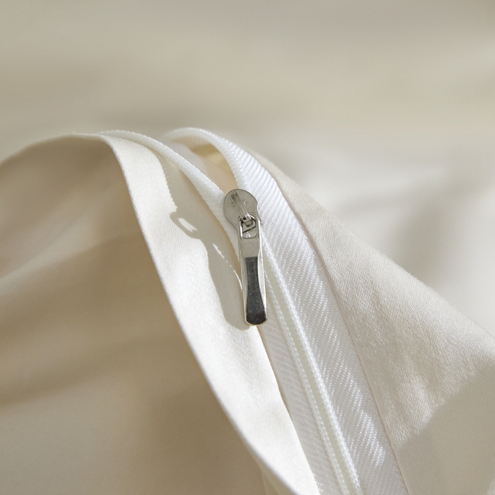 91家纺网 家纺一手货源 找家纺 欧乐蒂 2026新款亲肤棉提花四件套竹影系列 竹影-白昔