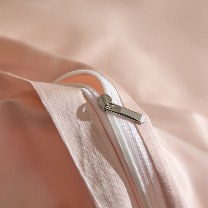 91家纺网 家纺一手货源 找家纺 欧乐蒂 2026新款亲肤棉提花四件套竹影系列 竹影-粉玉